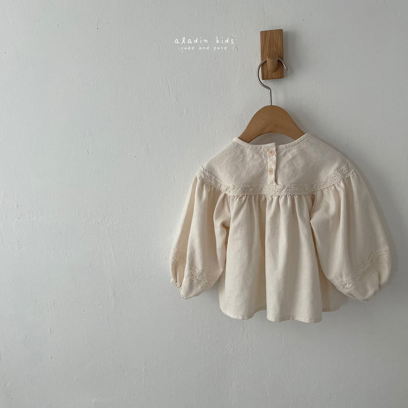 ALADIN - Korean Children Fashion - #Kfashion4kids - Lace Blouse - 2