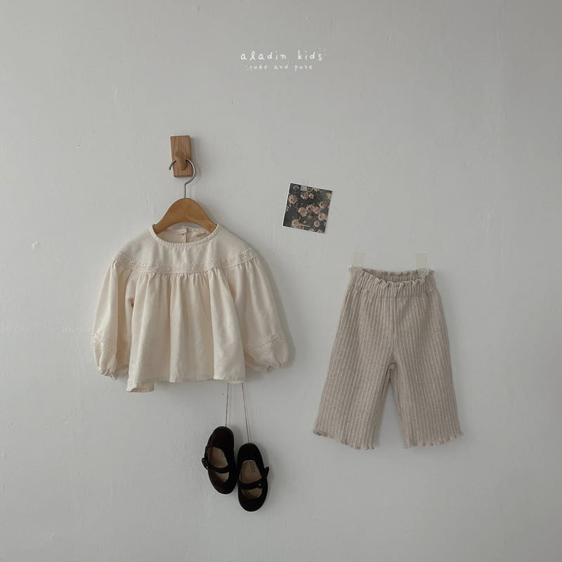 ALADIN - Korean Children Fashion - #Kfashion4kids - Lace Blouse - 4
