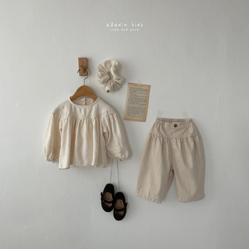 ALADIN - Korean Children Fashion - #Kfashion4kids - Lace Blouse - 9