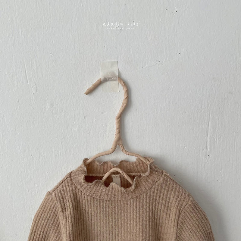 ALADIN - Korean Children Fashion - #Kfashion4kids - Rib Wave Tee - 2