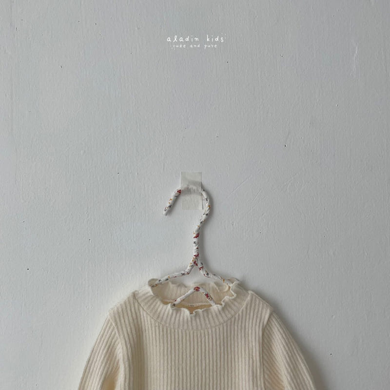 ALADIN - Korean Children Fashion - #Kfashion4kids - Rib Wave Tee - 4