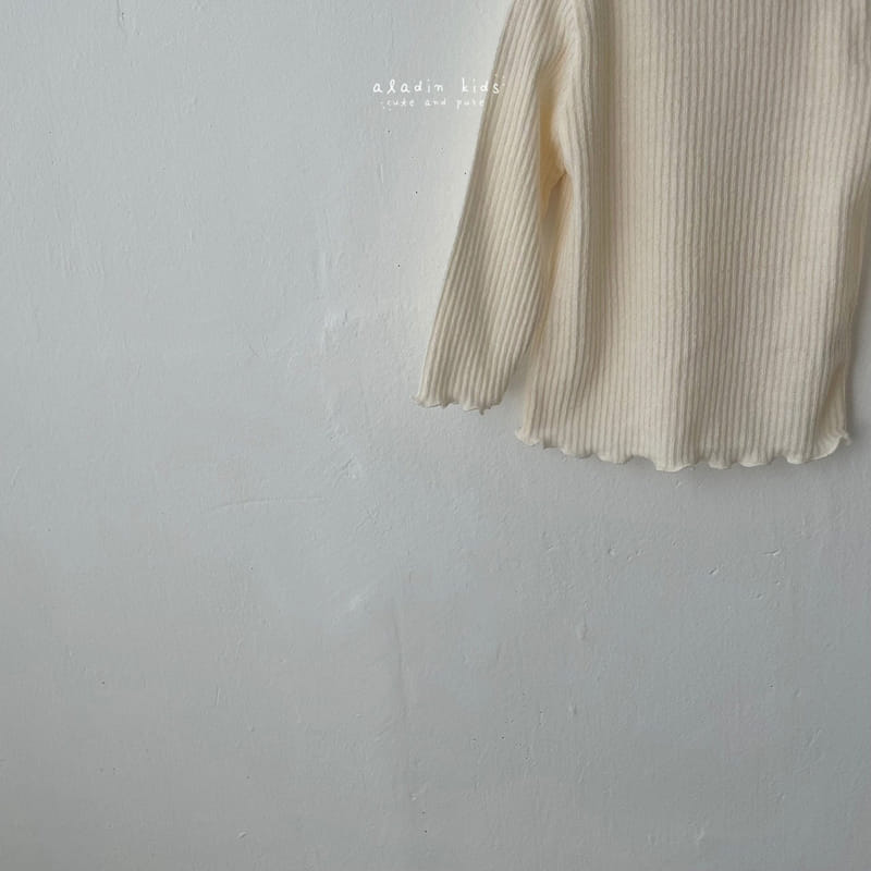 ALADIN - Korean Children Fashion - #Kfashion4kids - Rib Wave Tee - 5