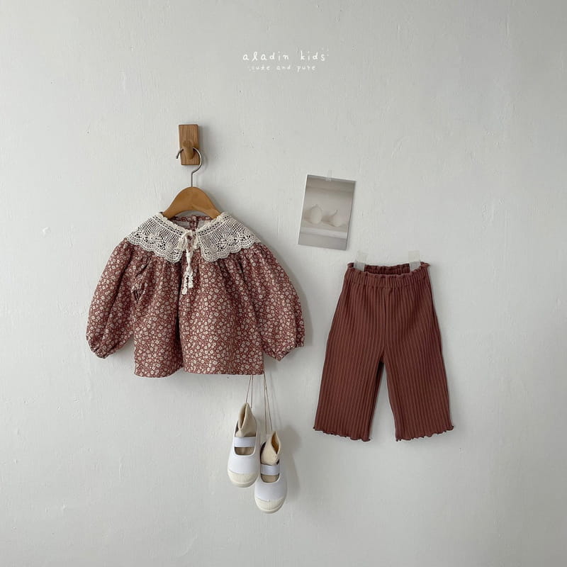 ALADIN - Korean Children Fashion - #Kfashion4kids - Fall Flower Blouse - 12
