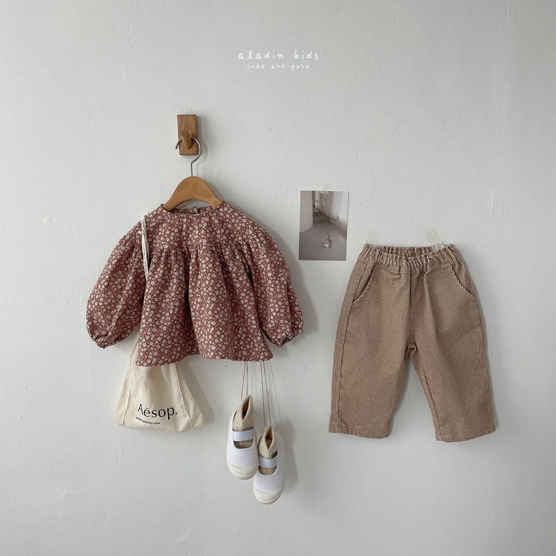 ALADIN - Korean Children Fashion - #Kfashion4kids - Fall Flower Blouse - 9