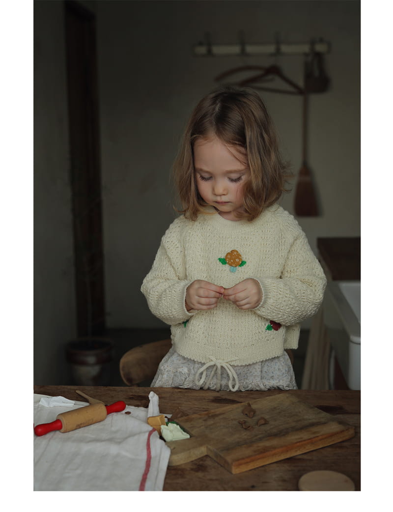 AMBER - Korean Children Fashion - #Kfashion4kids - Miel Knit Pullover