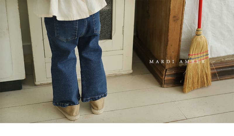 AMBER - Korean Children Fashion - #Kfashion4kids - Ronnie Denim Pants