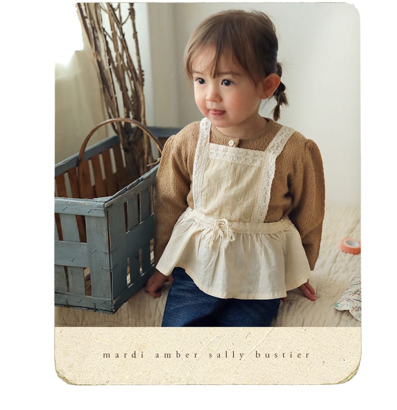 AMBER - Korean Children Fashion - #Kfashion4kids - Sally Bustier