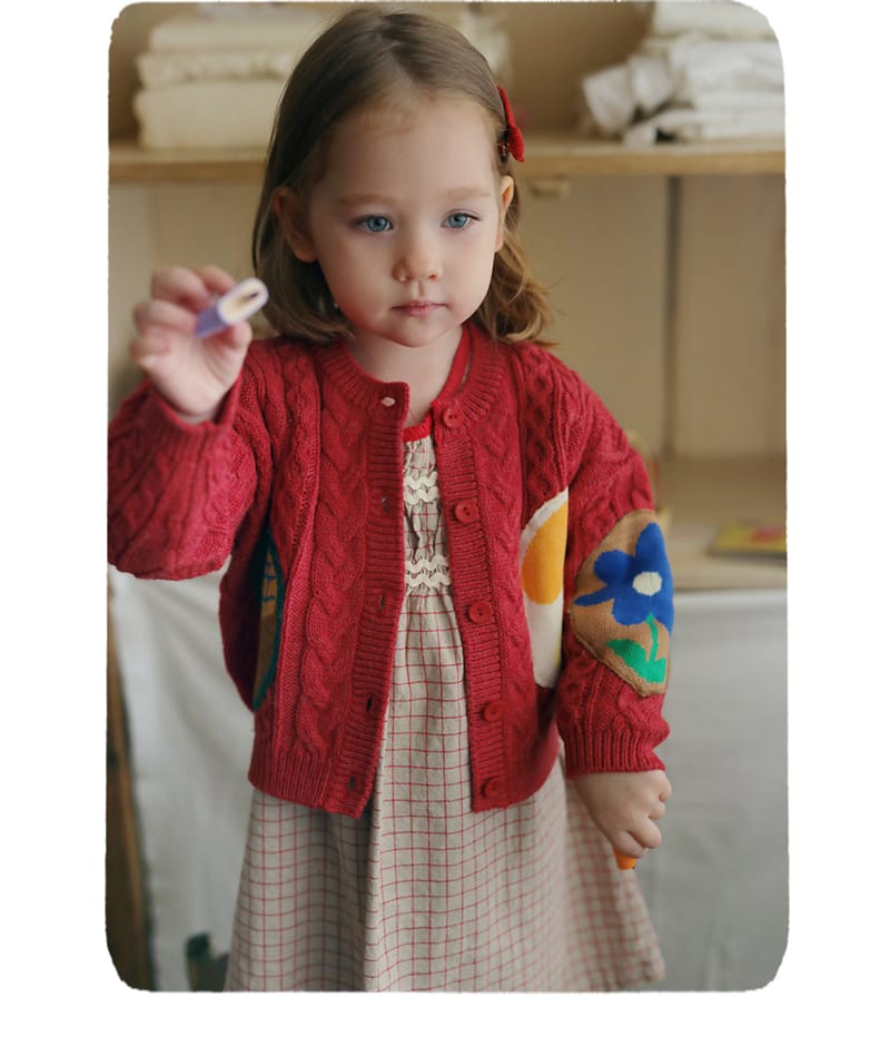 AMBER - Korean Children Fashion - #Kfashion4kids - Moko Cardigan
