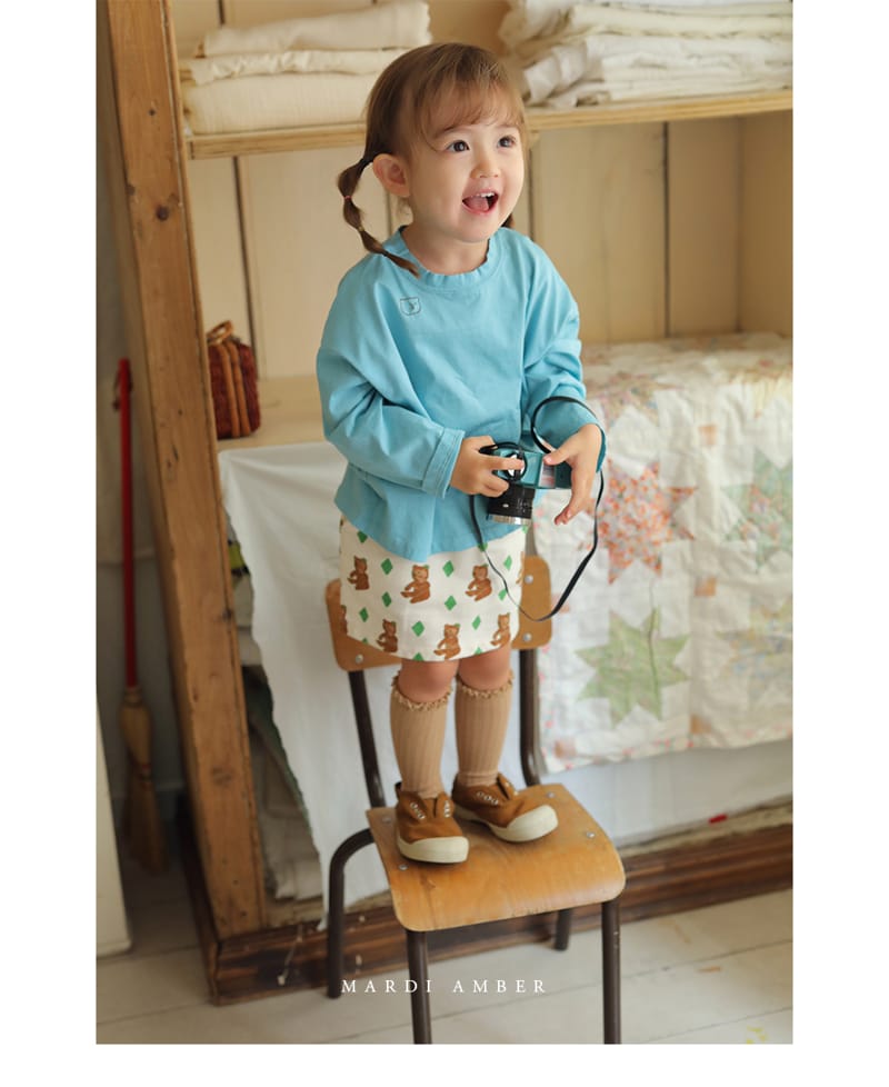 AMBER - Korean Children Fashion - #Kfashion4kids - Rev Tee