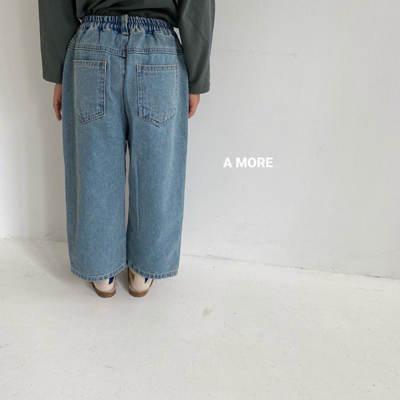 AMORE - Korean Children Fashion - #Kfashion4kids - Play Denim Pants - 6