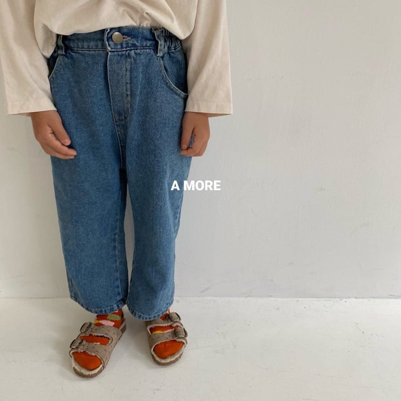 AMORE - Korean Children Fashion - #Kfashion4kids - Play Denim Pants - 8