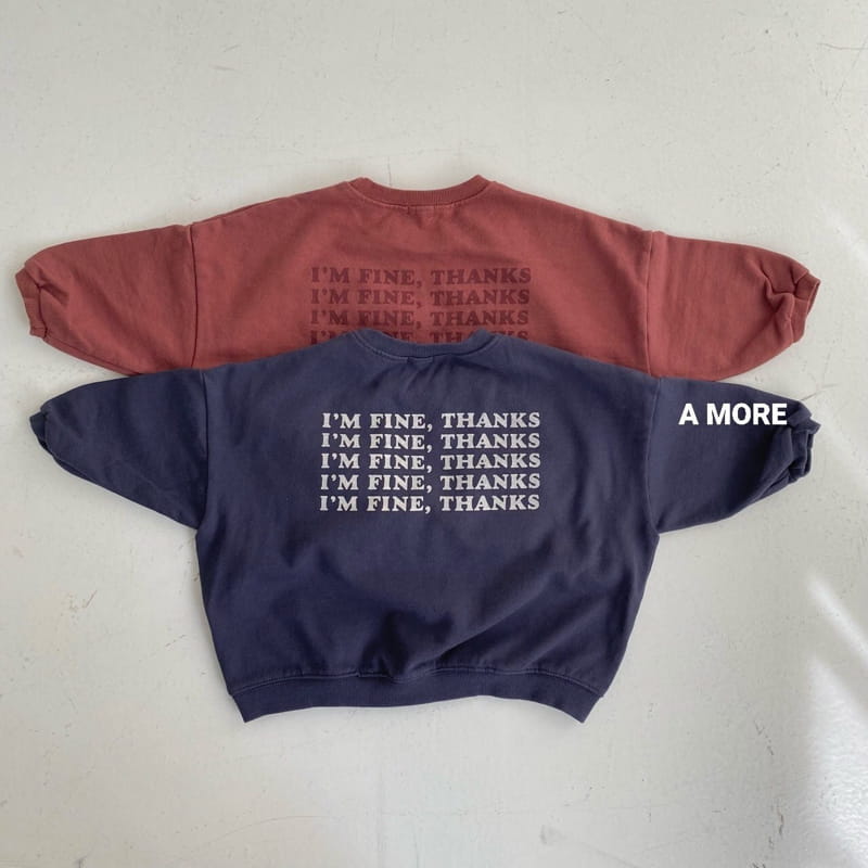 AMORE - Korean Children Fashion - #Kfashion4kids - Thanks Sweatshirt - 2