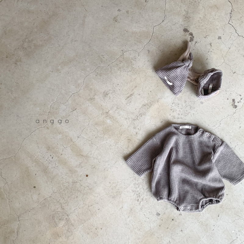 ANGGO - Korean Children Fashion - #Kfashion4kids - Bebe Pound Bodysuit - 5