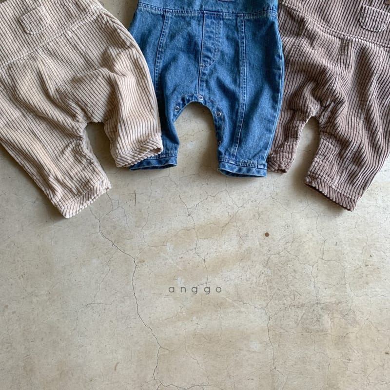 ANGGO - Korean Children Fashion - #Kfashion4kids - Bebe Toast Overall - 4