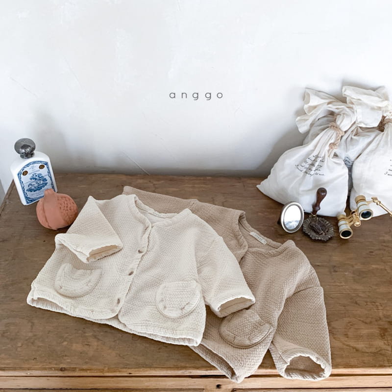 ANGGO - Korean Children Fashion - #Kfashion4kids - Bebe Nurungji Cardigan - 7