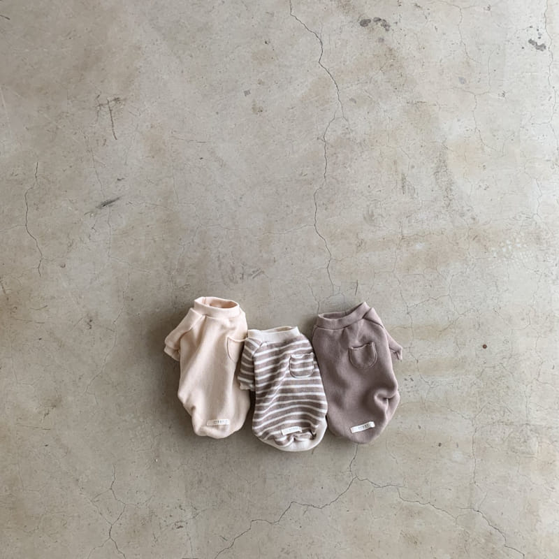 ANGGO - Korean Children Fashion - #Kfashion4kids - Dog Wear Café Latte  - 5