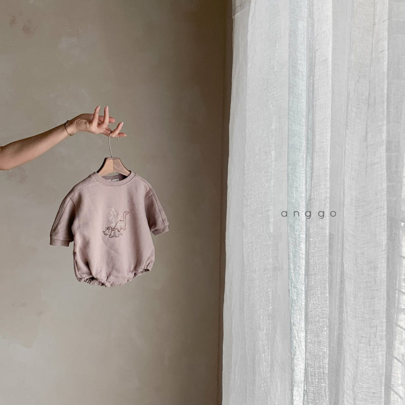 ANGGO - Korean Children Fashion - #Kfashion4kids - Bebe Autumm Dino Bodysuit - 3