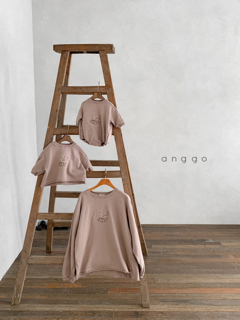 ANGGO - Korean Children Fashion - #Kfashion4kids - Bebe Autumm Dino Bodysuit - 4