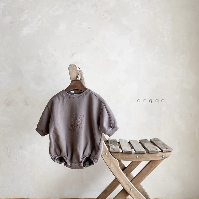 ANGGO - Korean Children Fashion - #Kfashion4kids - Bebe Autumm Dino Bodysuit - 5
