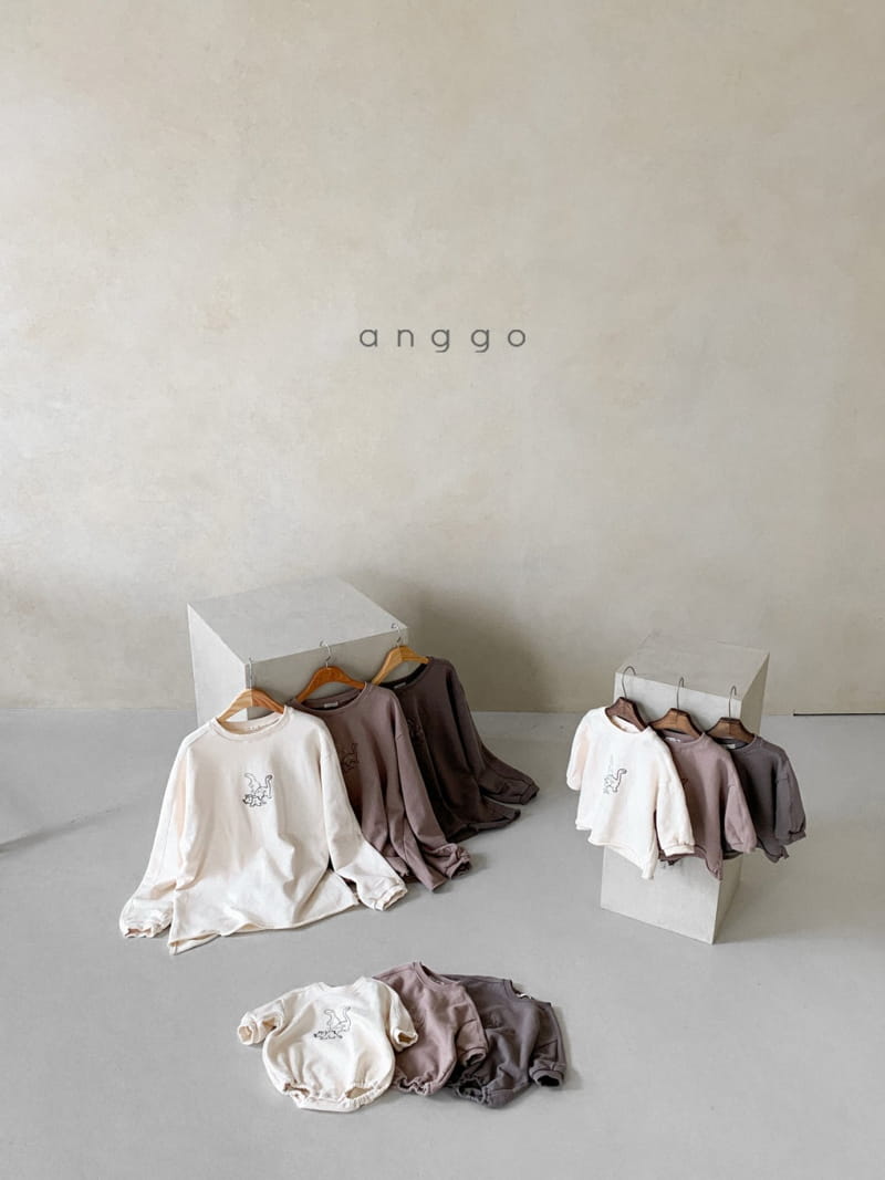 ANGGO - Korean Children Fashion - #Kfashion4kids - Bebe Autumm Dino Bodysuit - 7