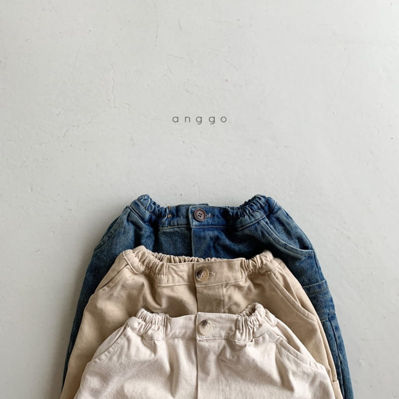 ANGGO - Korean Children Fashion - #Kfashion4kids - Corn Pocket Pants - 10