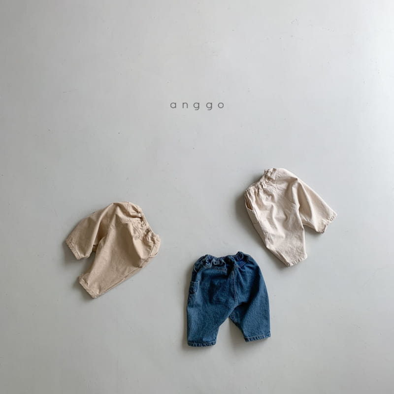 ANGGO - Korean Children Fashion - #Kfashion4kids - Corn Pocket Pants - 11