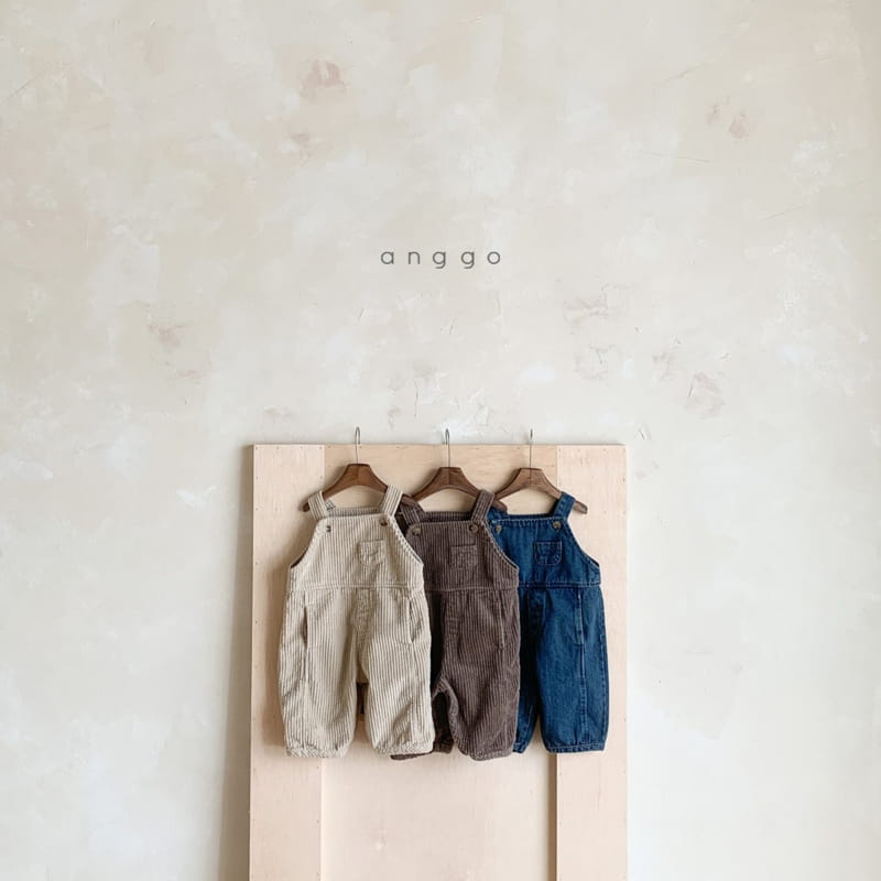 ANGGO - Korean Children Fashion - #Kfashion4kids - Toast Overalls