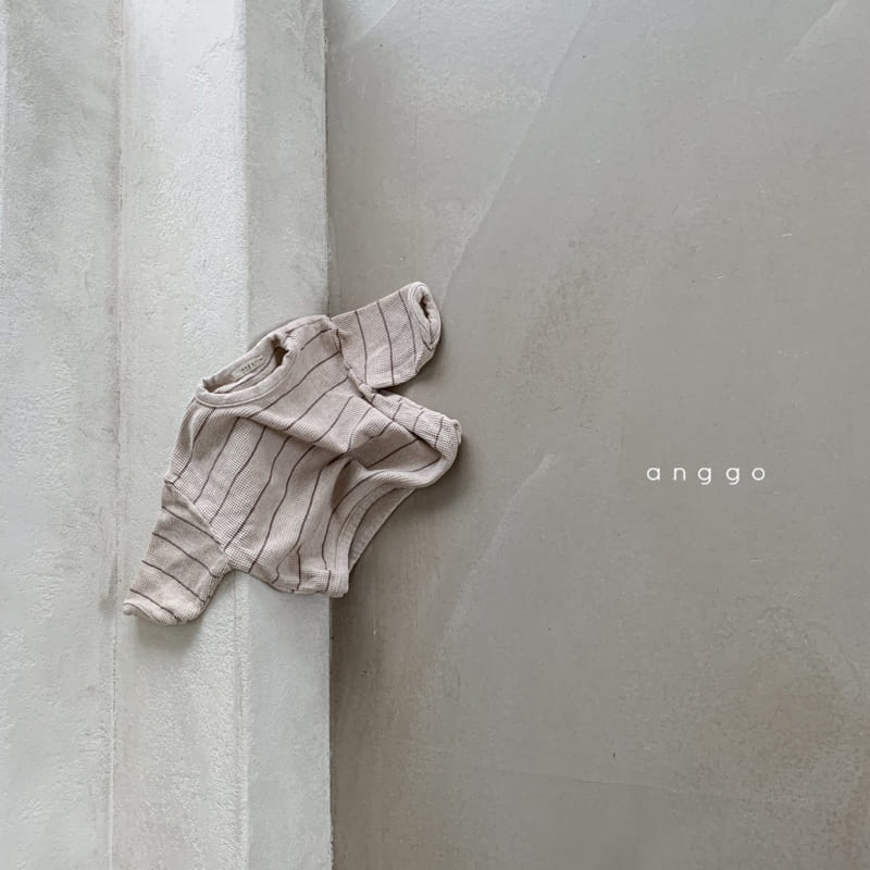 ANGGO - Korean Children Fashion - #Kfashion4kids - Toffee Nuts Sweatshirt - 2