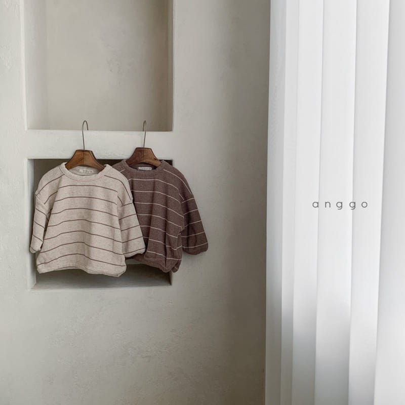 ANGGO - Korean Children Fashion - #Kfashion4kids - Toffee Nuts Sweatshirt - 3
