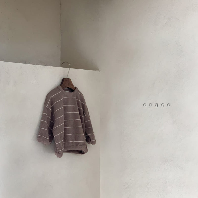ANGGO - Korean Children Fashion - #Kfashion4kids - Toffee Nuts Sweatshirt - 4