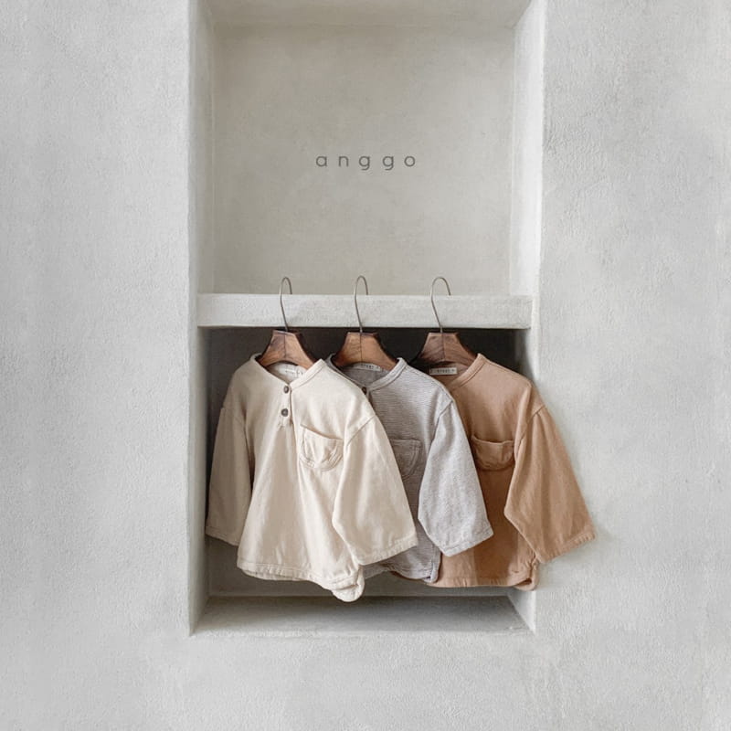 ANGGO - Korean Children Fashion - #Kfashion4kids - Caramel Tee