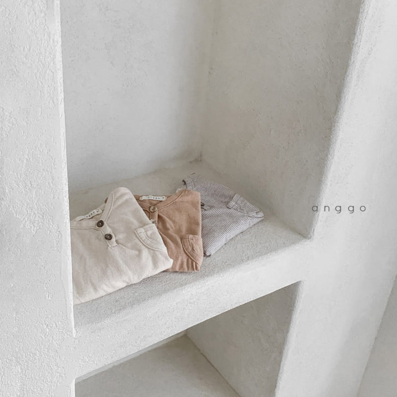 ANGGO - Korean Children Fashion - #Kfashion4kids - Caramel Tee - 5