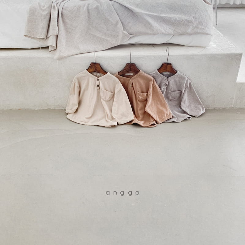 ANGGO - Korean Children Fashion - #Kfashion4kids - Caramel Tee - 7