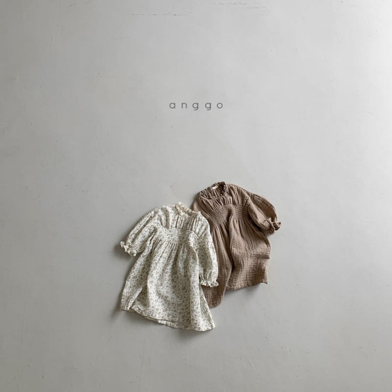 ANGGO - Korean Children Fashion - #Kfashion4kids - Lica Smocked One-piece - 10