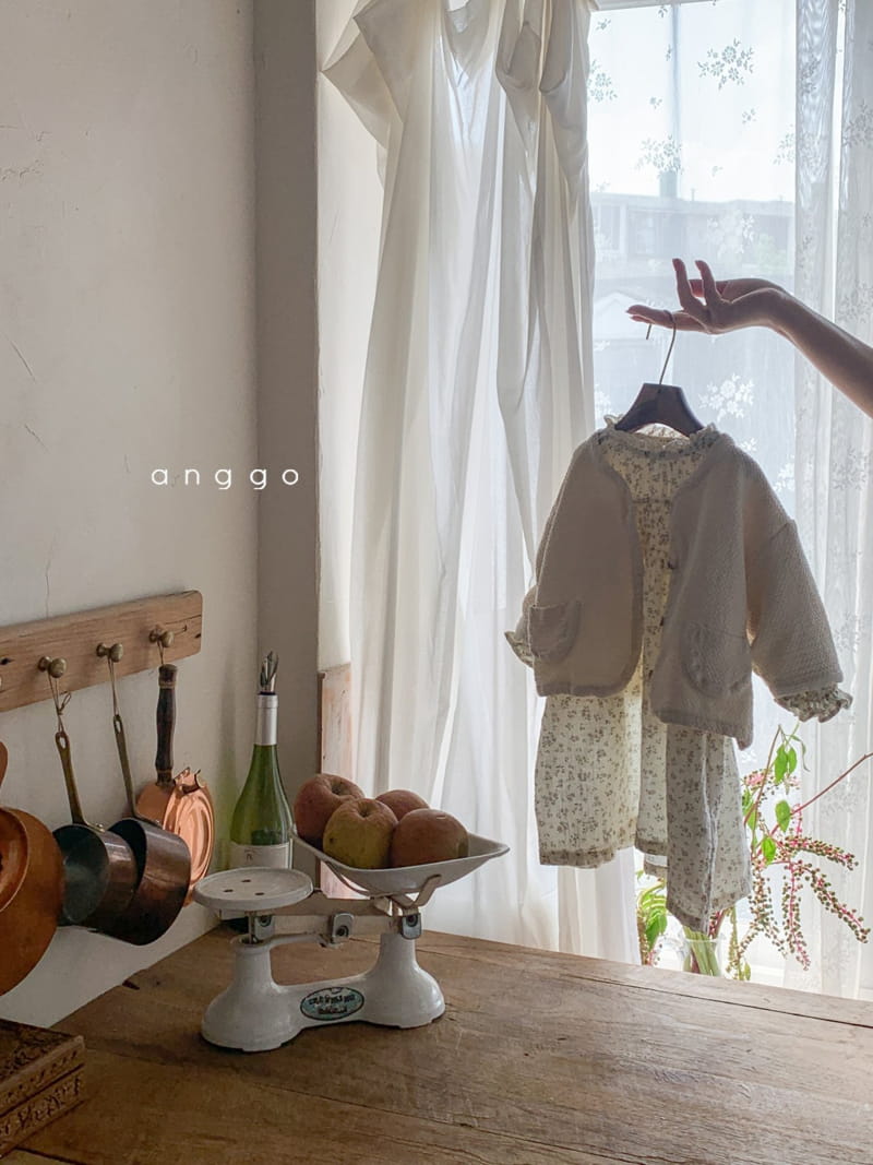 ANGGO - Korean Children Fashion - #Kfashion4kids - Lica Smocked One-piece - 6