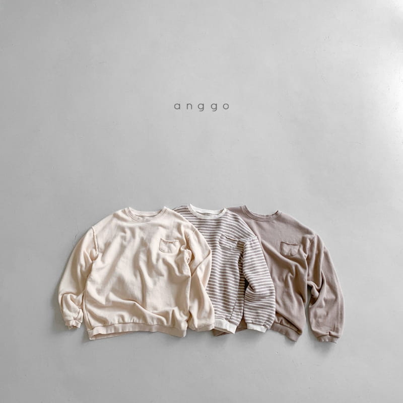 ANGGO - Korean Children Fashion - #Kfashion4kids - Mom Café Latte Sweatshirt - 2