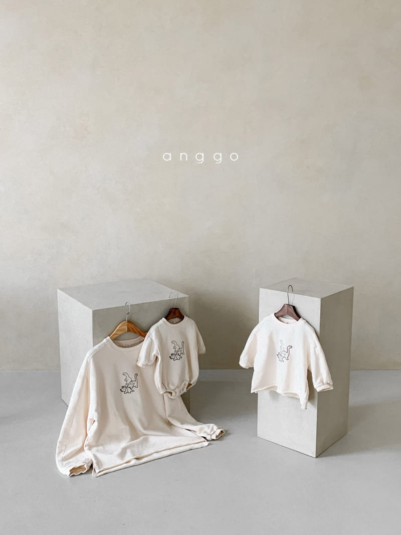 ANGGO - Korean Children Fashion - #Kfashion4kids - Autumm Dino Sweatshirt - 3