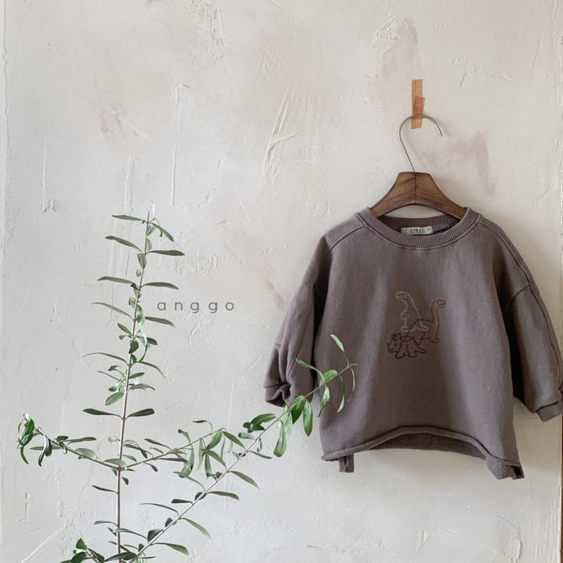 ANGGO - Korean Children Fashion - #Kfashion4kids - Autumm Dino Sweatshirt - 8
