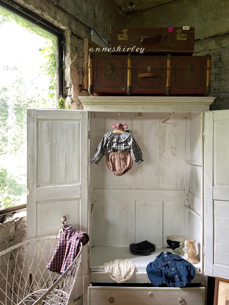 ANNE SHIRLEY - Korean Children Fashion - #Kfashion4kids - Mine Check Blouse - 12