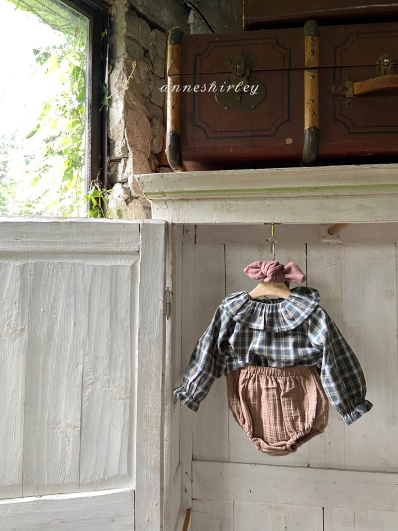 ANNE SHIRLEY - Korean Children Fashion - #Kfashion4kids - Mine Check Blouse - 4