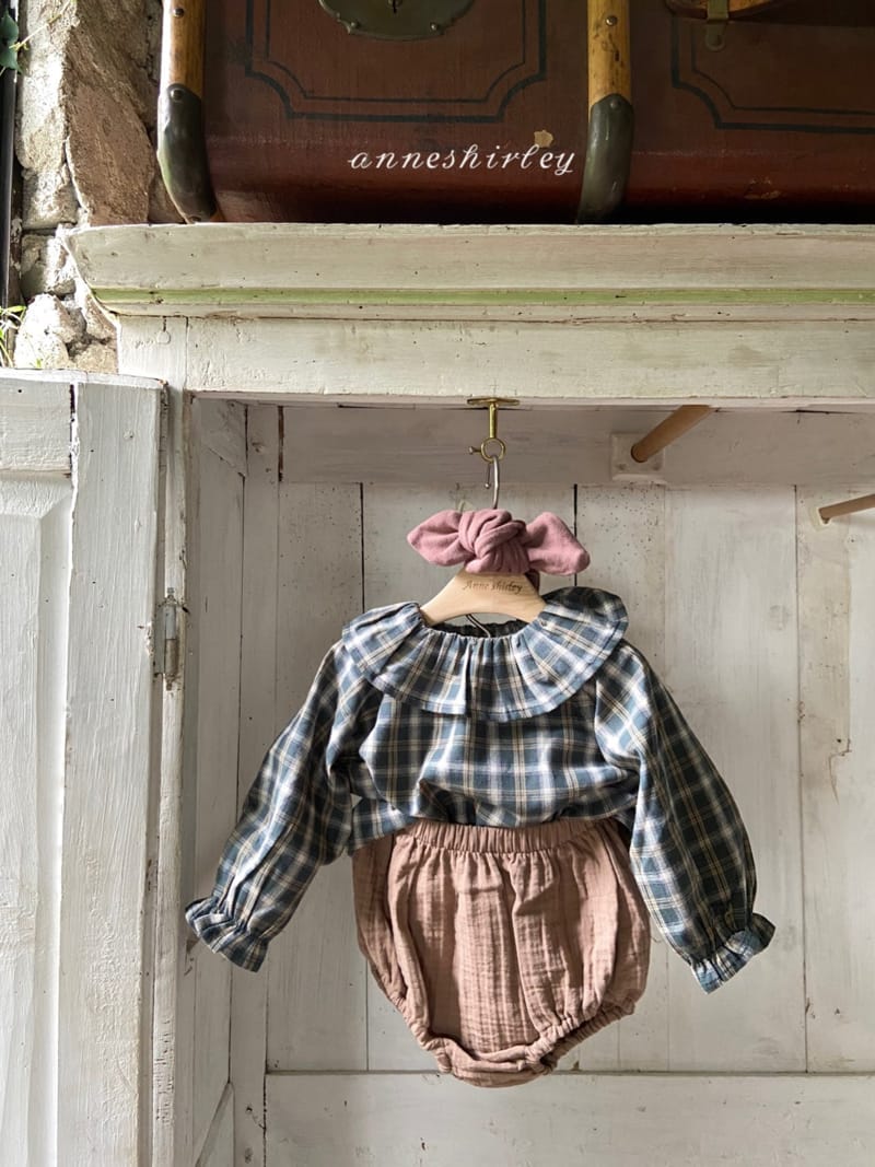 ANNE SHIRLEY - Korean Children Fashion - #Kfashion4kids - Mine Check Blouse - 8