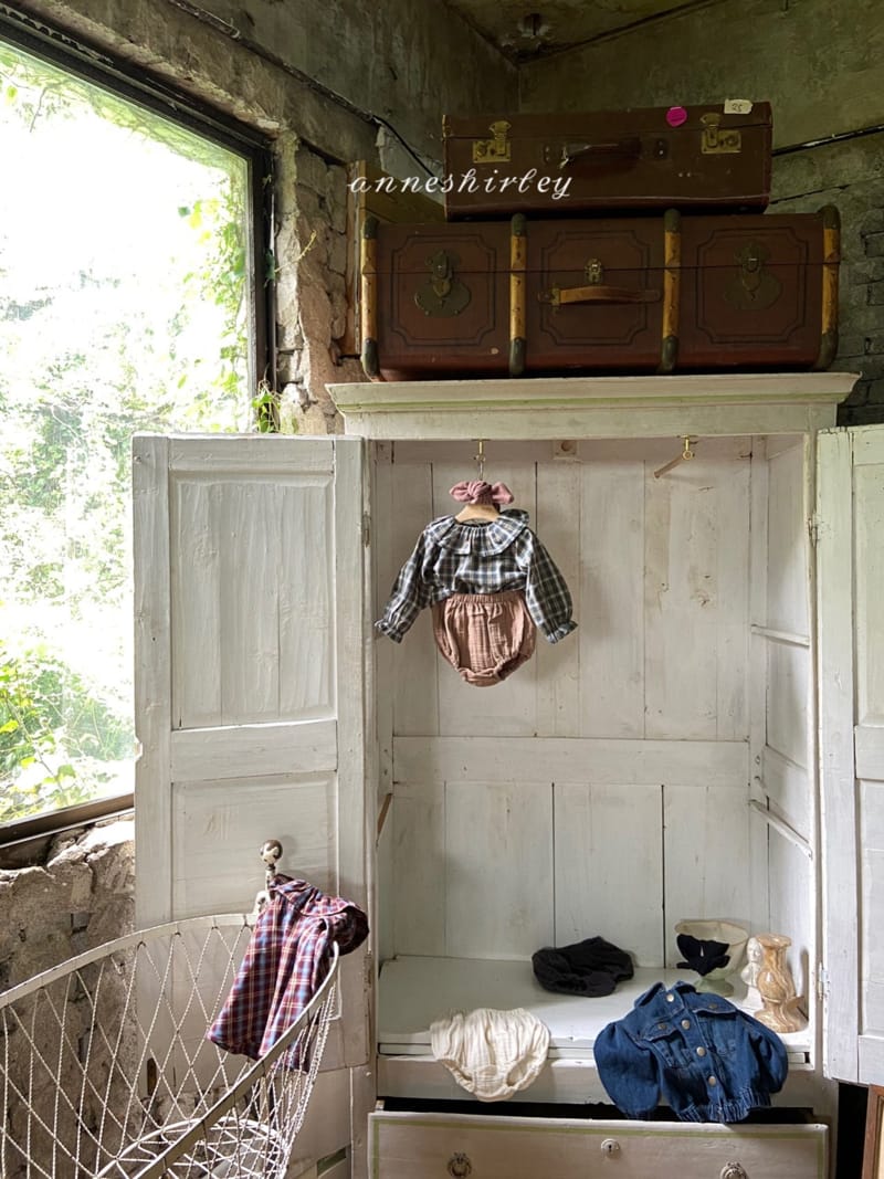 ANNE SHIRLEY - Korean Children Fashion - #Kfashion4kids - Mine Check Blouse - 9