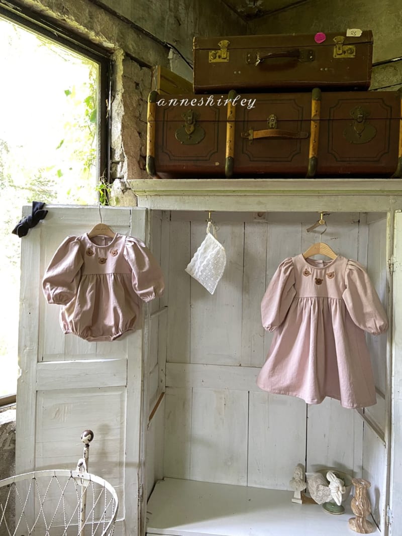 ANNE SHIRLEY - Korean Children Fashion - #Kfashion4kids - Bear One-piece