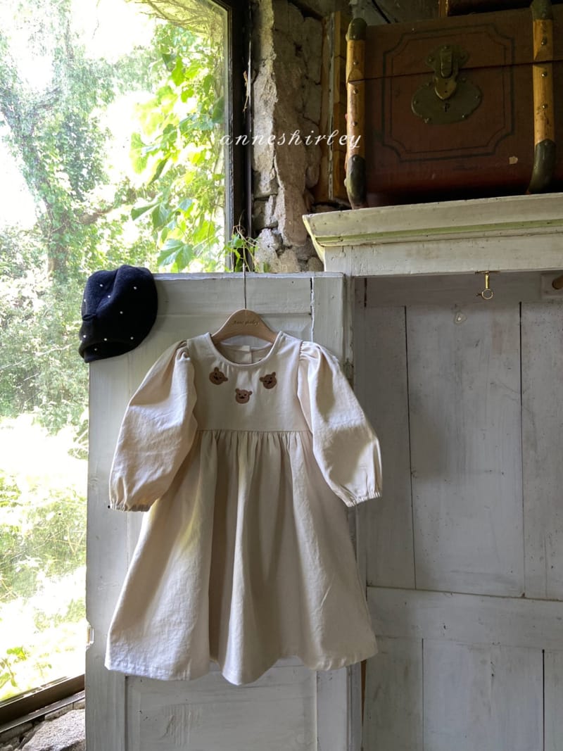 ANNE SHIRLEY - Korean Children Fashion - #Kfashion4kids - Bear One-piece - 12