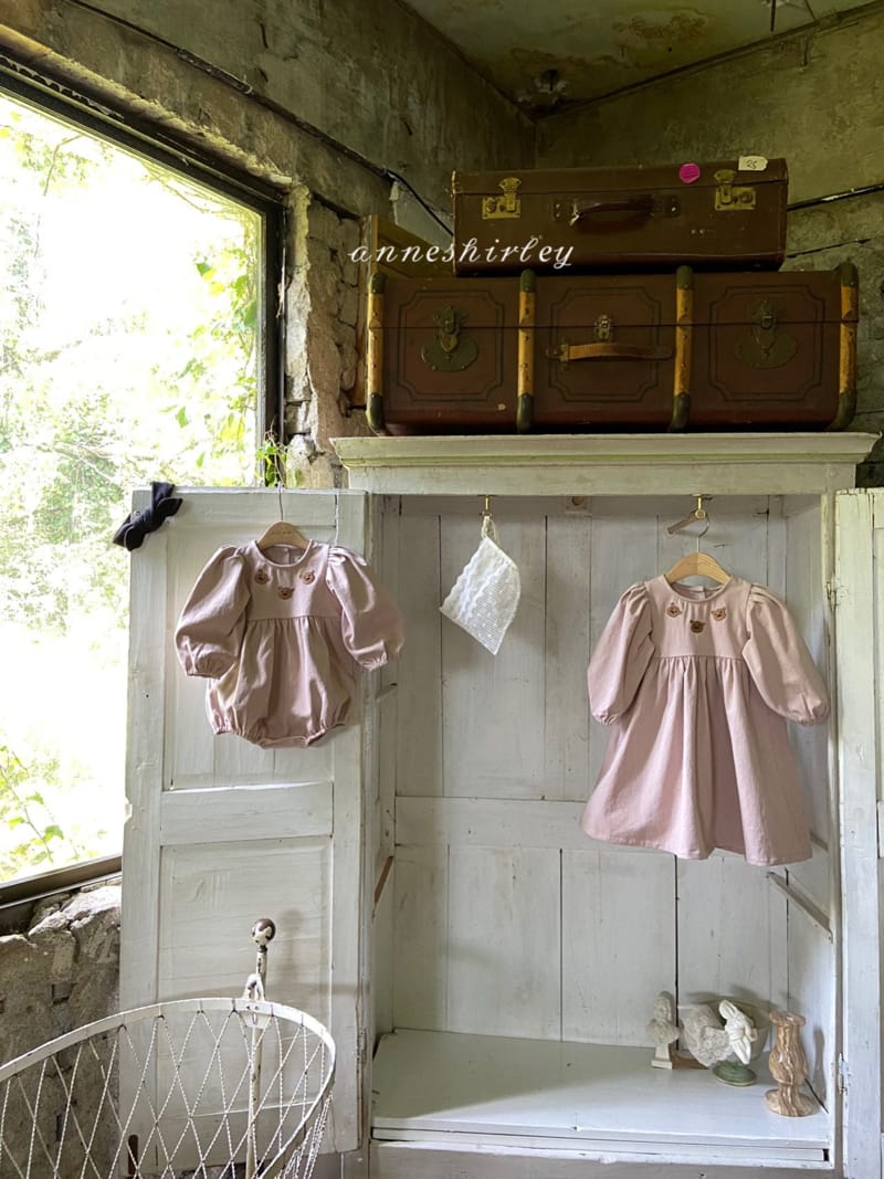 ANNE SHIRLEY - Korean Children Fashion - #Kfashion4kids - Bear One-piece - 4