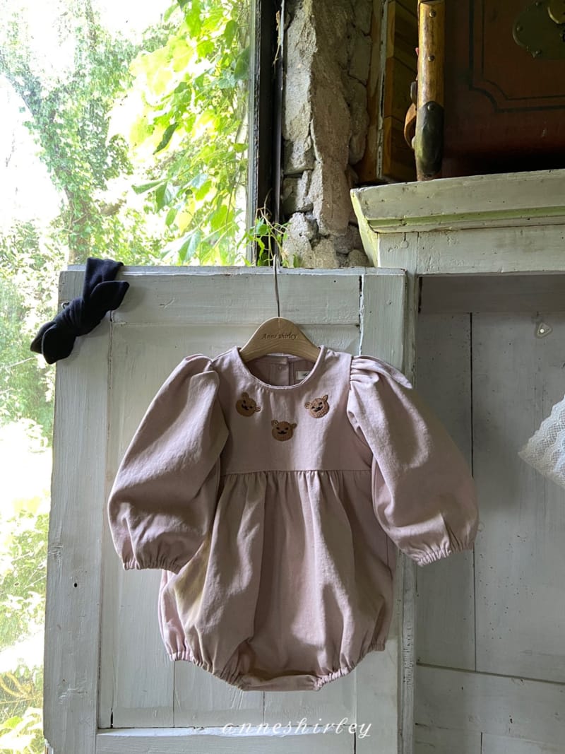 ANNE SHIRLEY - Korean Children Fashion - #Kfashion4kids - Bear Cookie Bodysuit - 2