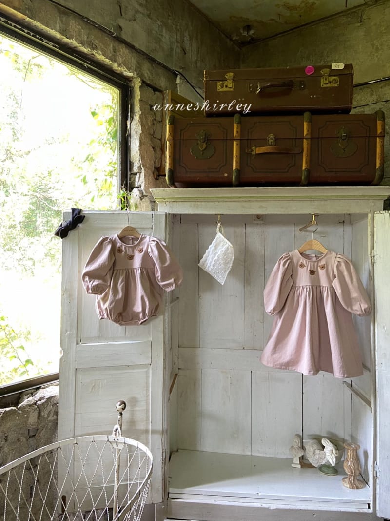 ANNE SHIRLEY - Korean Children Fashion - #Kfashion4kids - Bear Cookie Bodysuit - 6