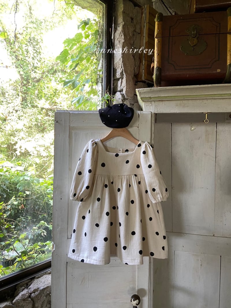ANNE SHIRLEY - Korean Children Fashion - #Kfashion4kids - Fall Dot One-piece