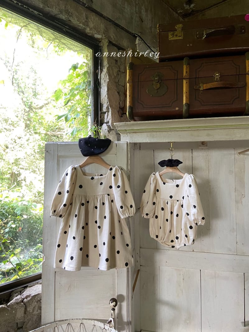ANNE SHIRLEY - Korean Children Fashion - #Kfashion4kids - Fall Dot One-piece - 11