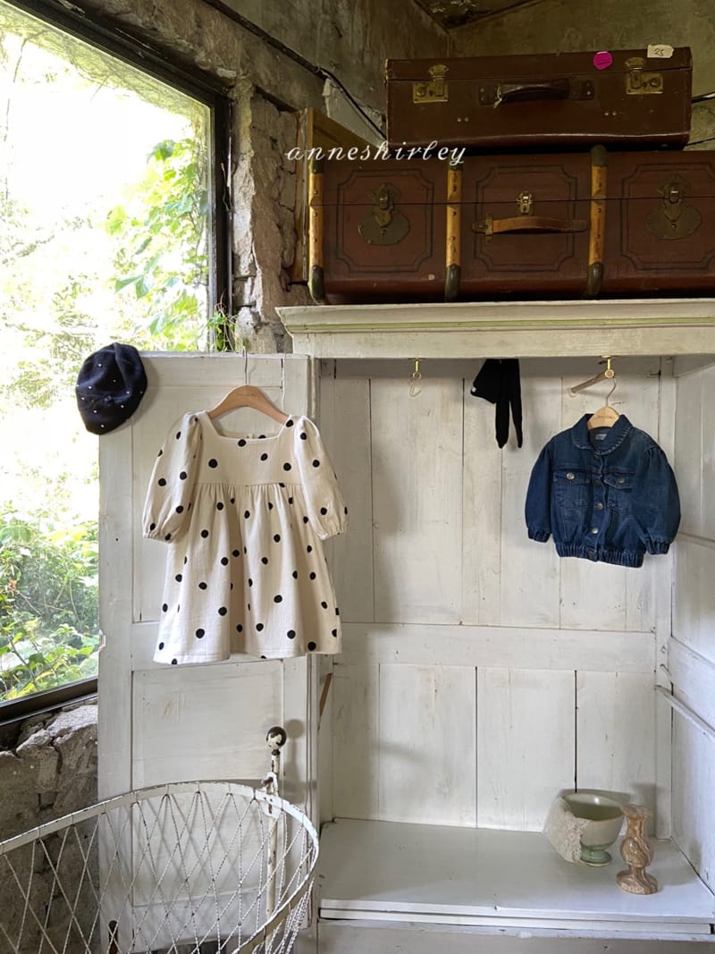 ANNE SHIRLEY - Korean Children Fashion - #Kfashion4kids - Fall Dot One-piece - 3